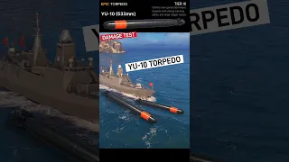 YU-10 Torpedo in Modern Warships #shorts