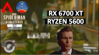 Ryzen 5600 & RX 6700 XT (2024) +7 GAMES! (PUBG, APEX, STARFIELD, MORE) | Gameplay Performance