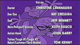 Cartoon Network Audio Promotion: "Dexter's Lab" End Credits (April 2003)