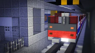 Minecraft London Bridge Underground Animation