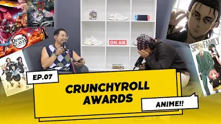 WE CAN'T BELIEVE THEY WON!?!? CRUNCHYROLL AWARDS REACTION! CULTURE TYPE PODCAST EPISODE 7!!