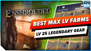 The 6 BEST ENDGAME LEGENDARY Weapon & Armor Farm Locations in Enshrouded!