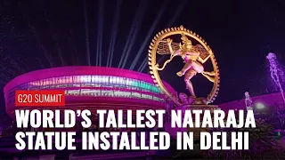 G20 Summit: World’s Tallest Nataraja Statue Installed At Bharat Mandapam | Zee News English
