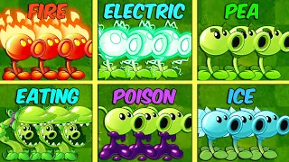 6 Best Team PEA Plants Battlez - Who Will Win? - PvZ 2 Plant vs Plant