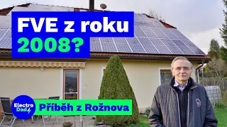 Domácí fotovoltaika z roku 2008? | Příběh z Rožnova p. R. | Electro Dad # 411