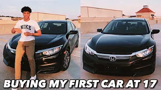 BUYING MY FIRST CAR AT 17 (Vlog)