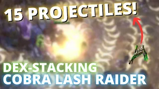 Projectile & Dex Stacking Cobra Lash Raider - Path of Exile [3.22]