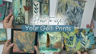 How to use gelli prints!