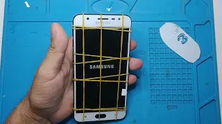 TROCA DE TELA J7 PRIME.  CONSERTO DE CELULAR EM CASA