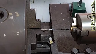Making barrel rifling from an old steel bolt