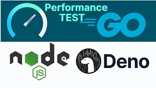 Performance test Go vs Node vs Deno