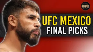 UFC MEXICO PICKS | DRAFTKINGS UFC PICKS