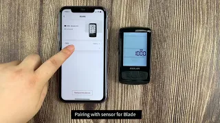 Blade M4 | How to Pair Sensor with Head Unit through MEILAN APP