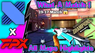 19-17 Match ! All Maps Highlights - DRX VS  FunPlus Phoenix | VALORANT Champions 2022