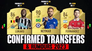 FIFA 23 | NEW CONFIRMED TRANSFERS & RUMOURS! 🤯😱 | FT. Neymar, Lukaku, Enzo...
