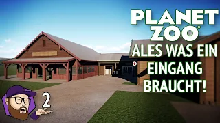 ⛰️Alles Was Ein Eingang Braucht! - Sunset Ridge Zoo Ep 2 - Planet Zoo Franchise Let's Play