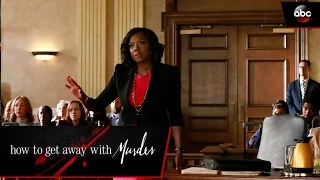 Annalise Gets Her Client Off - How To Get Away With Murder