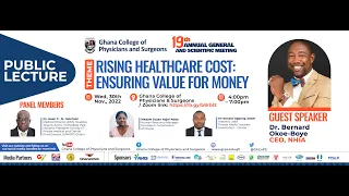 AGSM2022 PUBLIC LECTURE : Rising Healthcare Cost, Ensuring value for Money