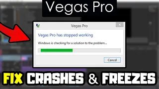 Sony Vegas Pro: How to FIX All Crashes & Freezes