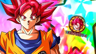 NUMERO 1 INDISCUSSO! 100% SSG GOKU SHOWCASE LINK LVL 10! DBZ: DOKKAN BATTLE ITA