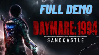 DAYMARE 1994 SANDCASTLE Difficulty Hardcore Walkthrough let's play Full DEMO  - No Commentary