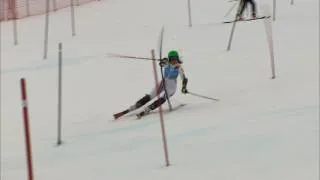 Petra Vlhova on top in slalom! - Innsbruck 2012 Ladies Alpine Skiing Slalom