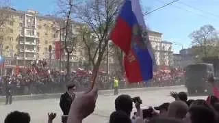 ЗРПК "Панцирь-С". Москва. 9 мая 2015 года!  Russian bear wakes up!!   Так буде на Україні !!)