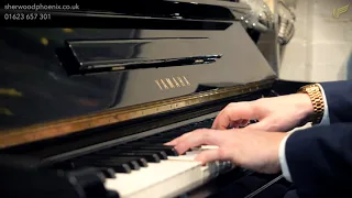 Yamaha U3 Black Upright Piano No. 1455973 Comparison Demonstration | Sherwood Phoenix