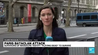 Paris attack survivors recount horror of 'playing dead' at the Bataclan • FRANCE 24 English