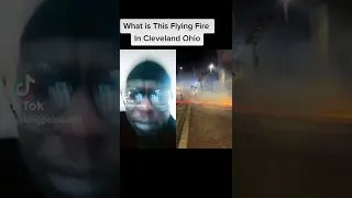 Wild Fire Blow Across Cleveland Ohio City
