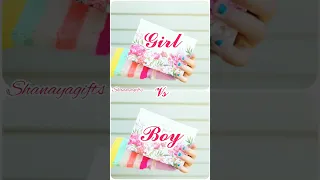 #shorts 🌸😇Girl VS 🌈😎Boy Gift Box || which one you choose? 💫#girl #boy #gift #viral #choose #bts