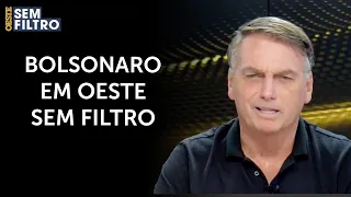 Assista na íntegra a entrevista de Jair Bolsonaro depois do ato na Paulista | #osf