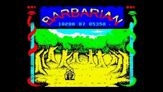 Barbarian - The Ultimate Warrior (1987 / 1999 General Sound Edition) Walkthrough, ZX Spectrum