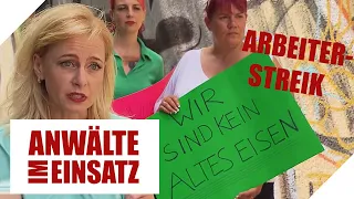 STREIK gegen den Arbeitgeber! Andrea kämpft für ihre Rechte | 2/2 | Anwälte im Einsatz SAT.1