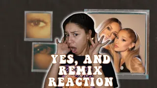 YES AND REMIX REACTION - ARIANA GRANDE FT MARIAH CAREY