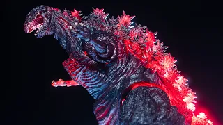 シンゴジラ S.H.MonsterArts ゴジラ (2016) 第4形態 夜間戦闘Ver レビュー GODZILLA (2016) THE FOURTH NIGHT COMBAT Ver.