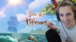 xQc Plays Sea of Thieves with Summit, Hutch & Blaustoise