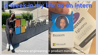 a week in my life as an intern at microsoft - summer 2023 | TalesOfBlossom