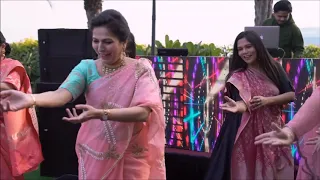 Best dance performance by grooms mother and her friends