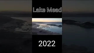 Lake Mead is shrinking. Water level June 2022 #shorts