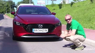 Новая Mazda 3 хэтчбек. Поедет ли красотка на нашем бензине?