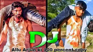 DJ Movie Best Spoof Ever : Best Action Scene Ever | ft. Allu Arjun Action | Adarsh Anand #AWANTOWAN