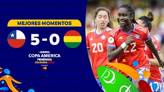 #CAFem 2022 | Chile 5-0 Bolivia | Highlights