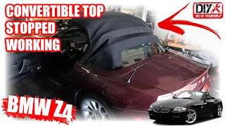 BMW Z4 convertible top does not work!