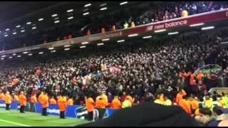 Quality noise from the 4,558 Stoke fans at Anfield last night.