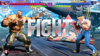 Street Fighter 6 🔥 Snake Eyez (Zangief)  Vs NBNHMR (Guile) 🔥 Online Match's 08-16-2023