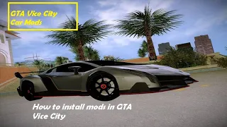 How to install mods in GTA Vice City in PC | Easy Method