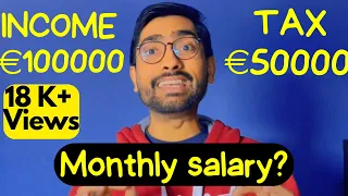 Monthly salary and income tax 💶 in Netherlands 🇳🇱| Save 30% on TAX 💰as an expat | Mohta Vlogs