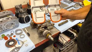 VW Type 4 Engine Build Part (3) Porsche 914 Restoration | VW bus air-cooled motor, Volkswagen ctmoog