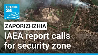 IAEA report calls for security zone around Zaporizhzhia nuclear plant • FRANCE 24 English